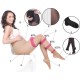 Rajstopy przeciwżylakowe dla kobiet w ciąży z panelem ze stopniowanym uciskiem mmHg 18/22 hPa 24/29