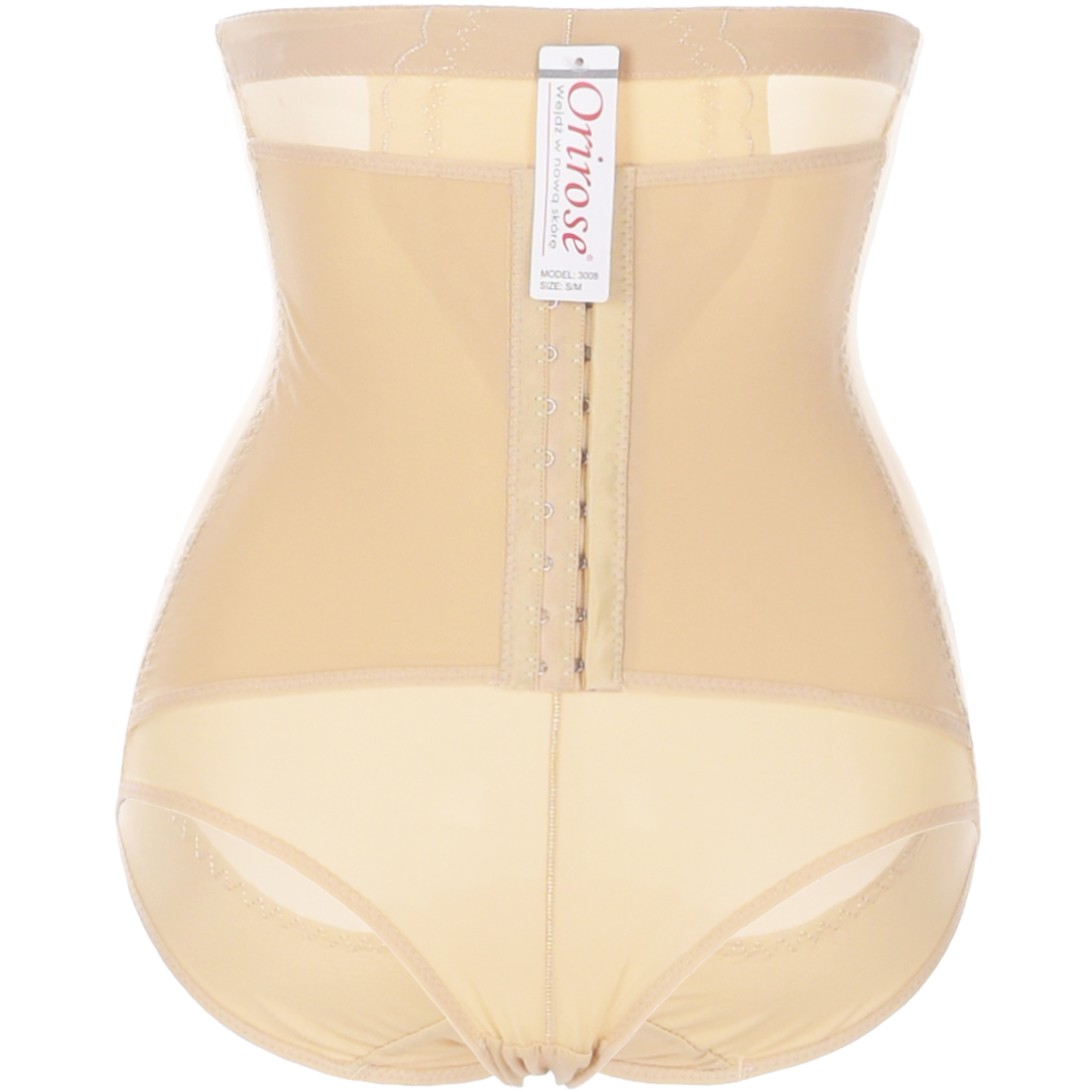 Orirose ® Majtki o wysokim stanie z TRZYSTOPNIOWĄ regulacją ucisku, wygładzające biodra, kształtujące pośladki, niezastąpione po porodzie, modelujące talię, wyszczuplające dolne i górne partie brzucha Push-up HIGH control - obrazek 8