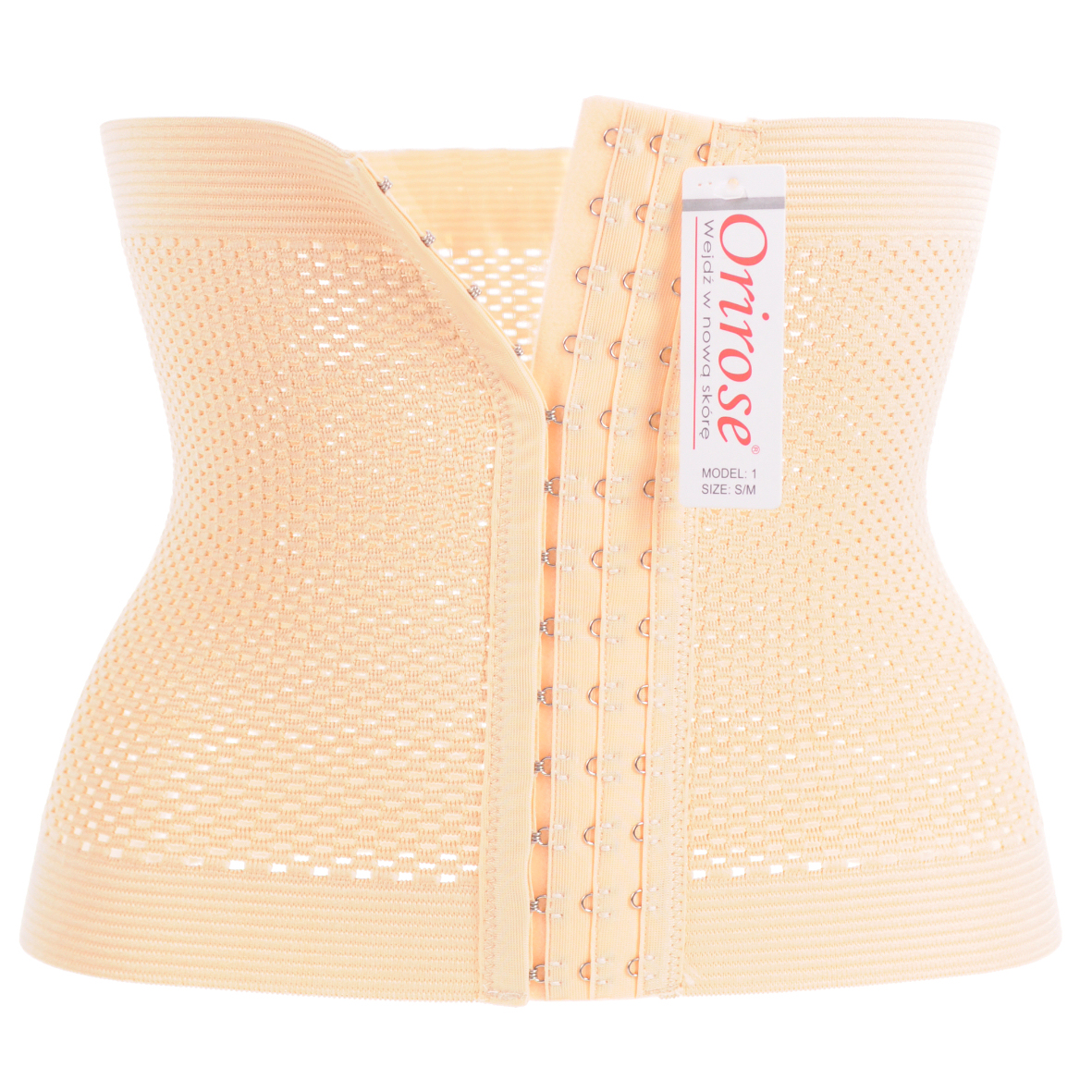 Orirose ®, Wytrzymały, sprężysty i oddychający pas wyszczuplający brzuch, modelujący tali, poporodowy z trzystopniową regulacją ucisku TUMMY belt - obrazek 8
