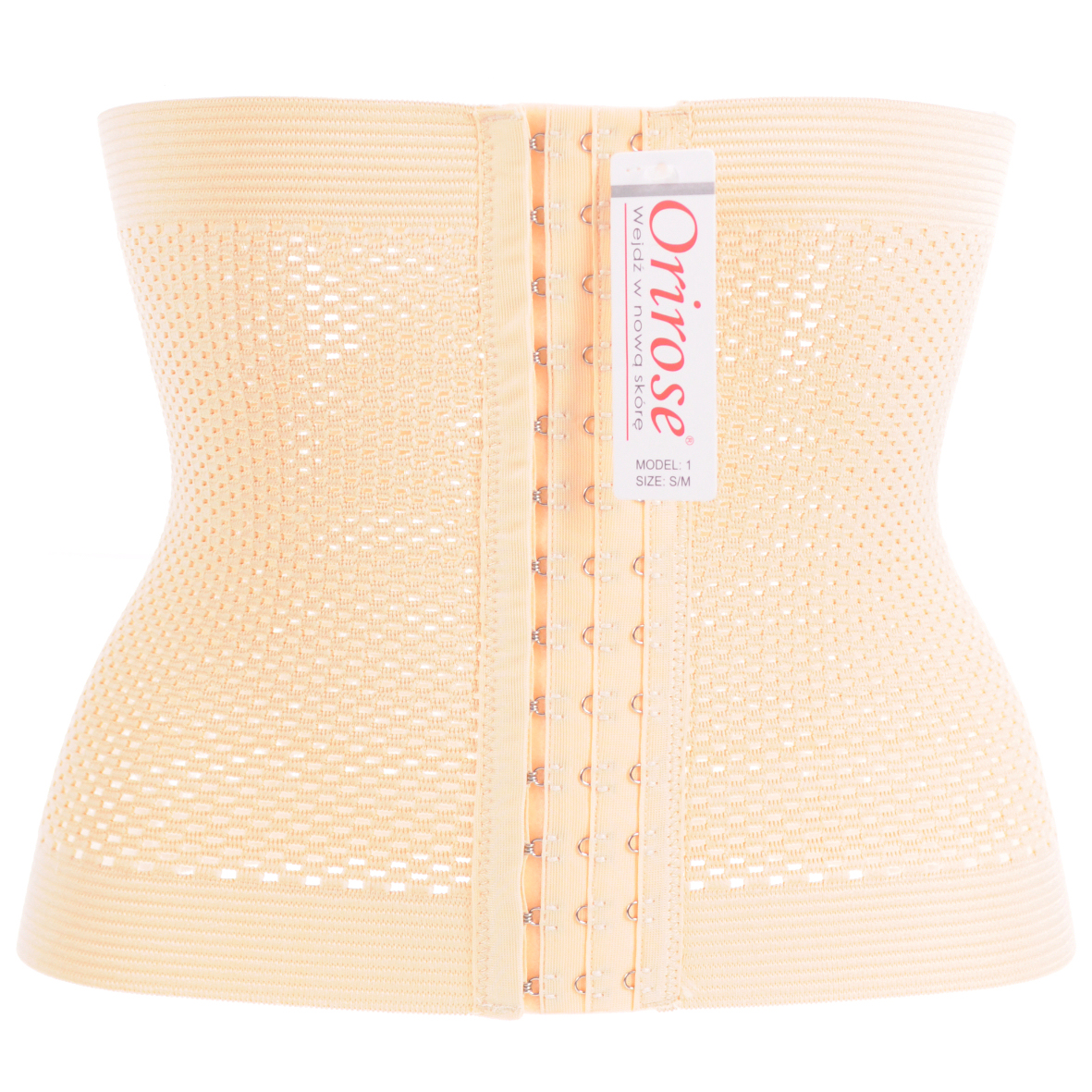 Orirose ®, Wytrzymały, sprężysty i oddychający pas wyszczuplający brzuch, modelujący tali, poporodowy z trzystopniową regulacją ucisku TUMMY belt - obrazek 9
