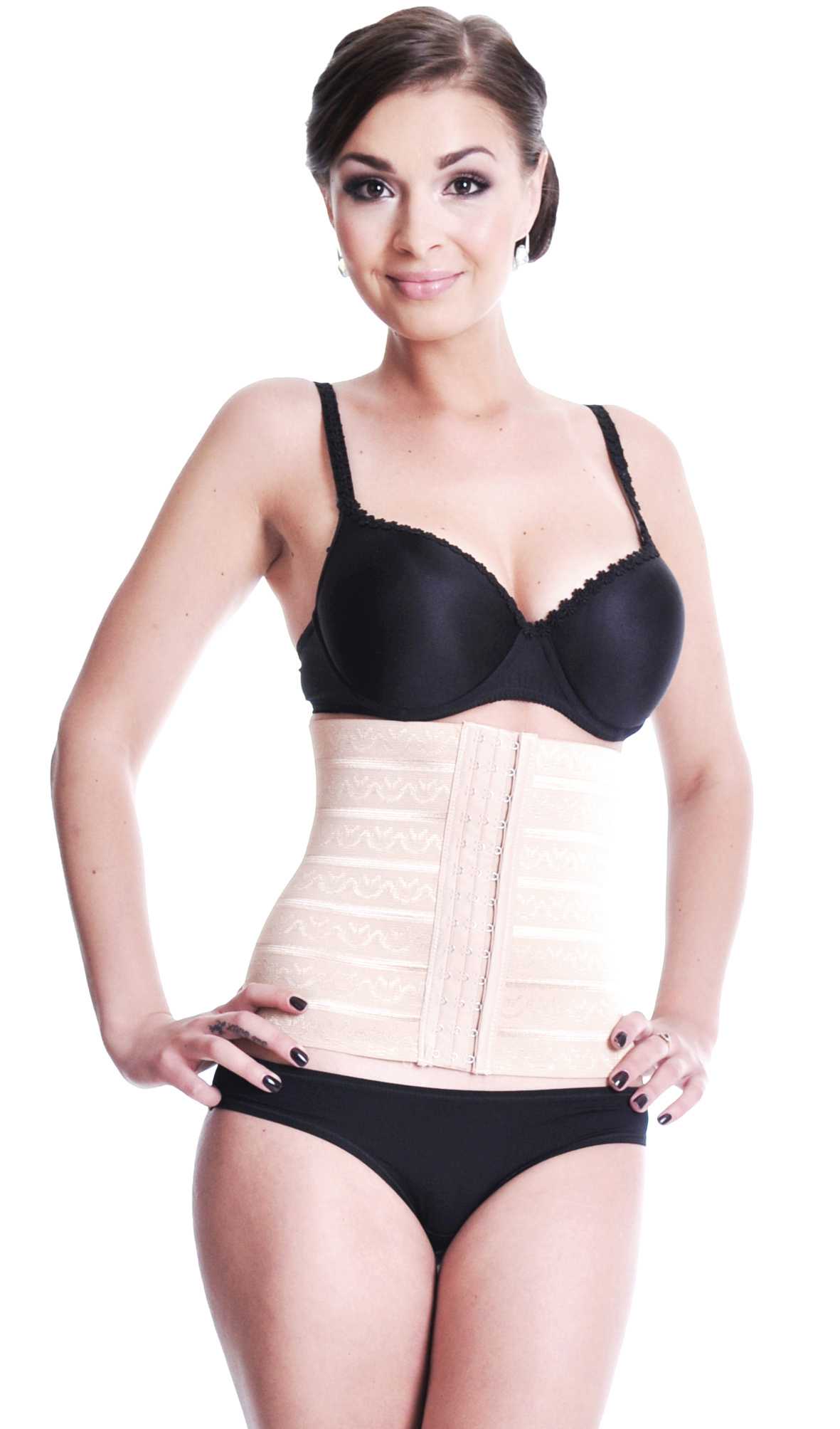 Orirose ®, mocno wyszczuplający brzuch, modelujący talię, nie zastąpiony po porodzie pas wyszczuplający z trzystopniowa regulacja ucisku slim SHAPE control - obrazek 21