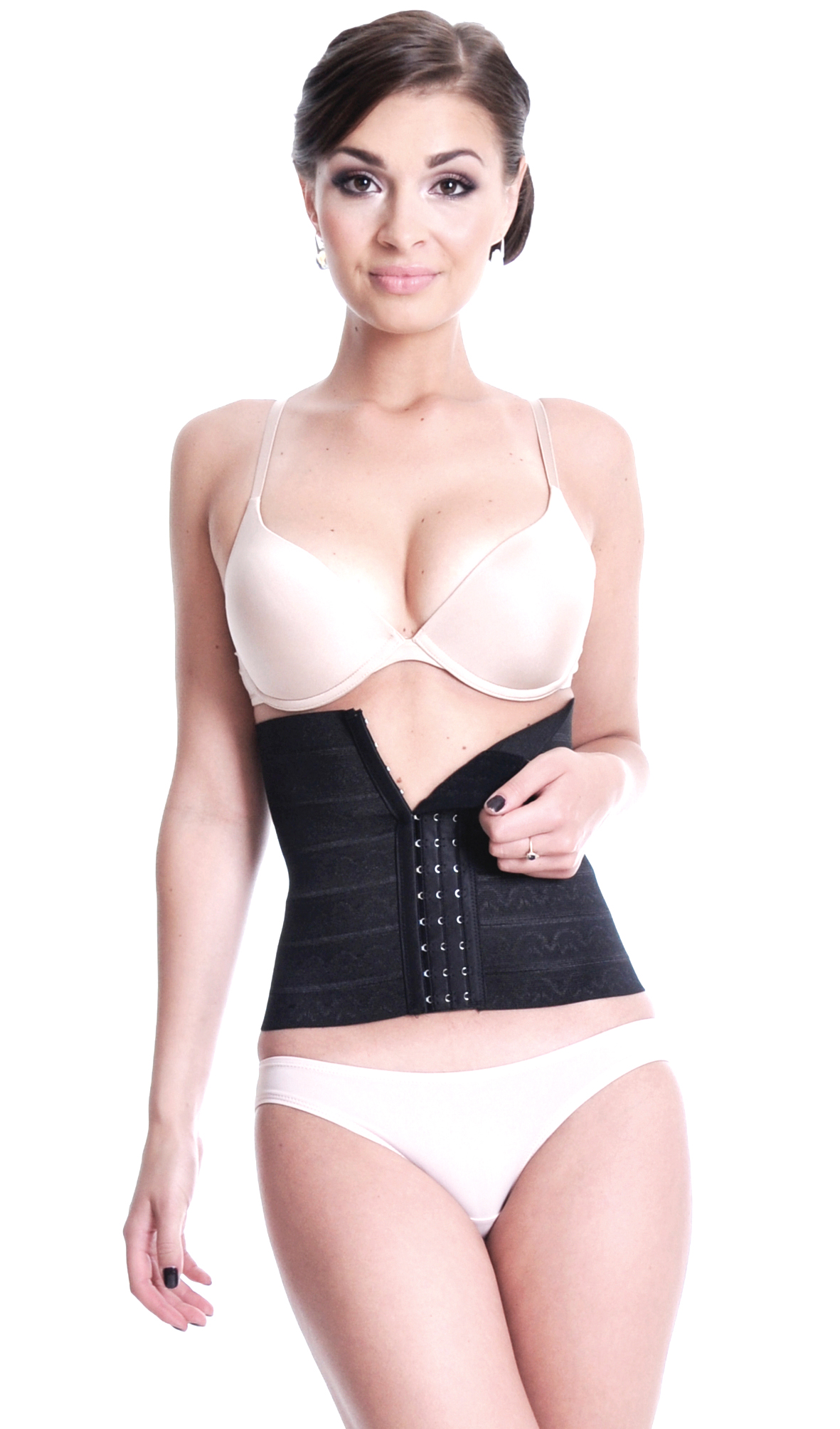 Orirose ®, mocno wyszczuplający brzuch, modelujący talię, nie zastąpiony po porodzie pas wyszczuplający z trzystopniowa regulacja ucisku slim SHAPE control - obrazek 16