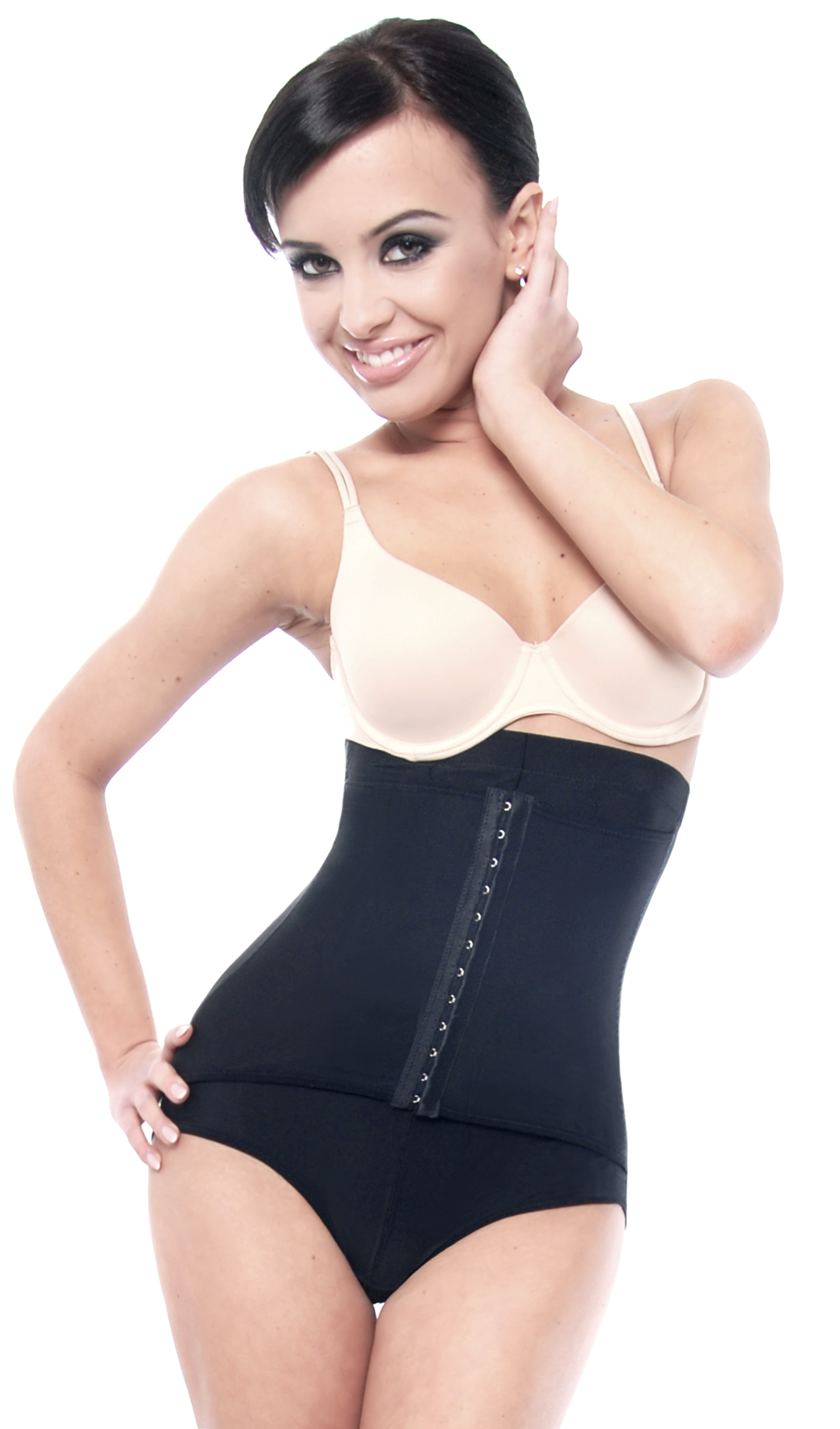 Orirose ® Majtki o wysokim stanie z TRZYSTOPNIOWĄ regulacją ucisku, wygładzające biodra, kształtujące pośladki, niezastąpione po porodzie, modelujące talię, wyszczuplające dolne i górne partie brzucha Push-up HIGH control - obrazek 54