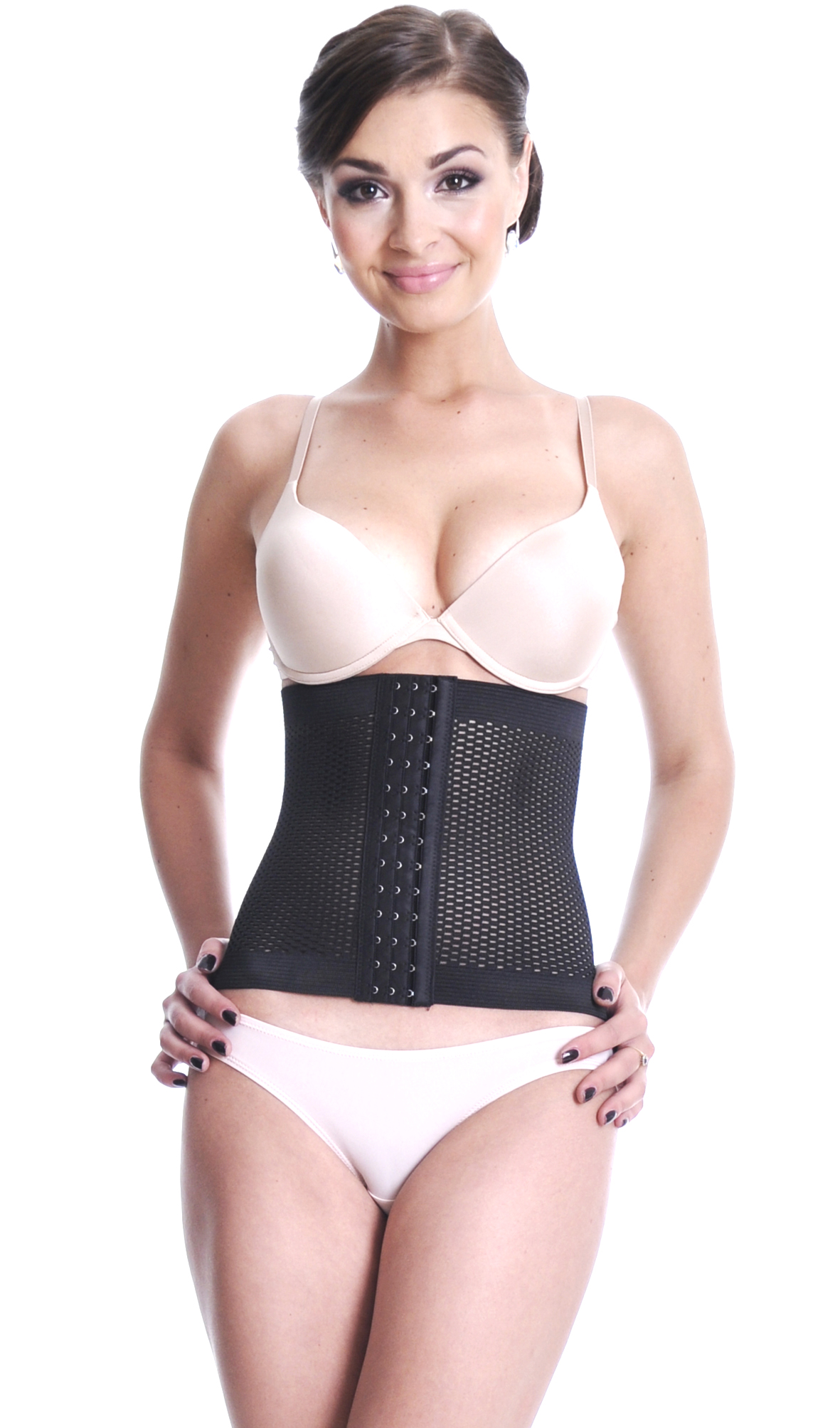 Orirose ®, Wytrzymały, sprężysty i oddychający pas wyszczuplający brzuch, modelujący tali, poporodowy z trzystopniową regulacją ucisku TUMMY belt - obrazek 30
