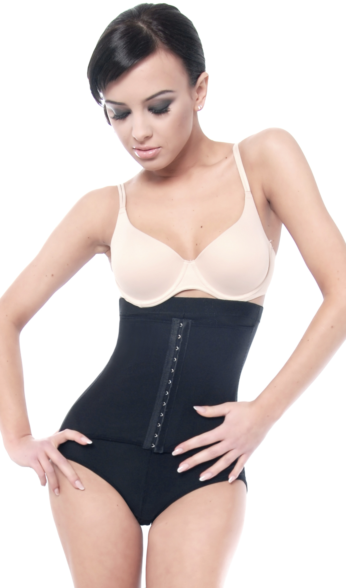Orirose ® Majtki o wysokim stanie z TRZYSTOPNIOWĄ regulacją ucisku, wygładzające biodra, kształtujące pośladki, niezastąpione po porodzie, modelujące talię, wyszczuplające dolne i górne partie brzucha Push-up HIGH control - obrazek 57