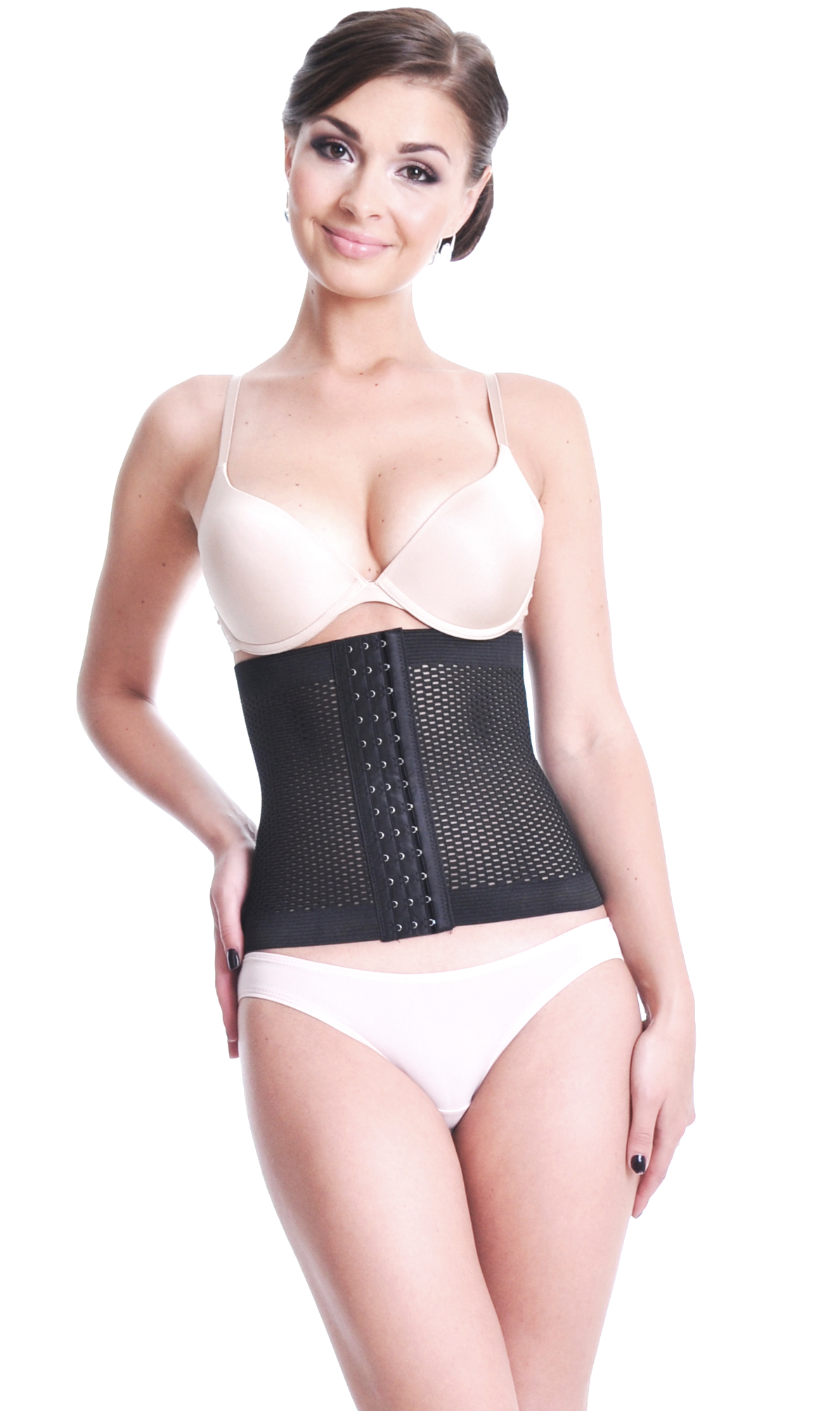 Orirose ®, Wytrzymały, sprężysty i oddychający pas wyszczuplający brzuch, modelujący tali, poporodowy z trzystopniową regulacją ucisku TUMMY belt - obrazek 32