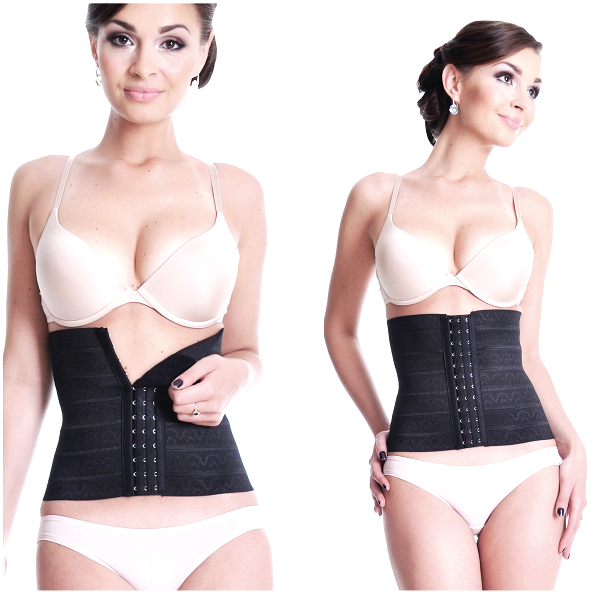 Orirose ®, mocno wyszczuplający brzuch, modelujący talię, nie zastąpiony po porodzie pas wyszczuplający z trzystopniowa regulacja ucisku slim SHAPE control - obrazek 25