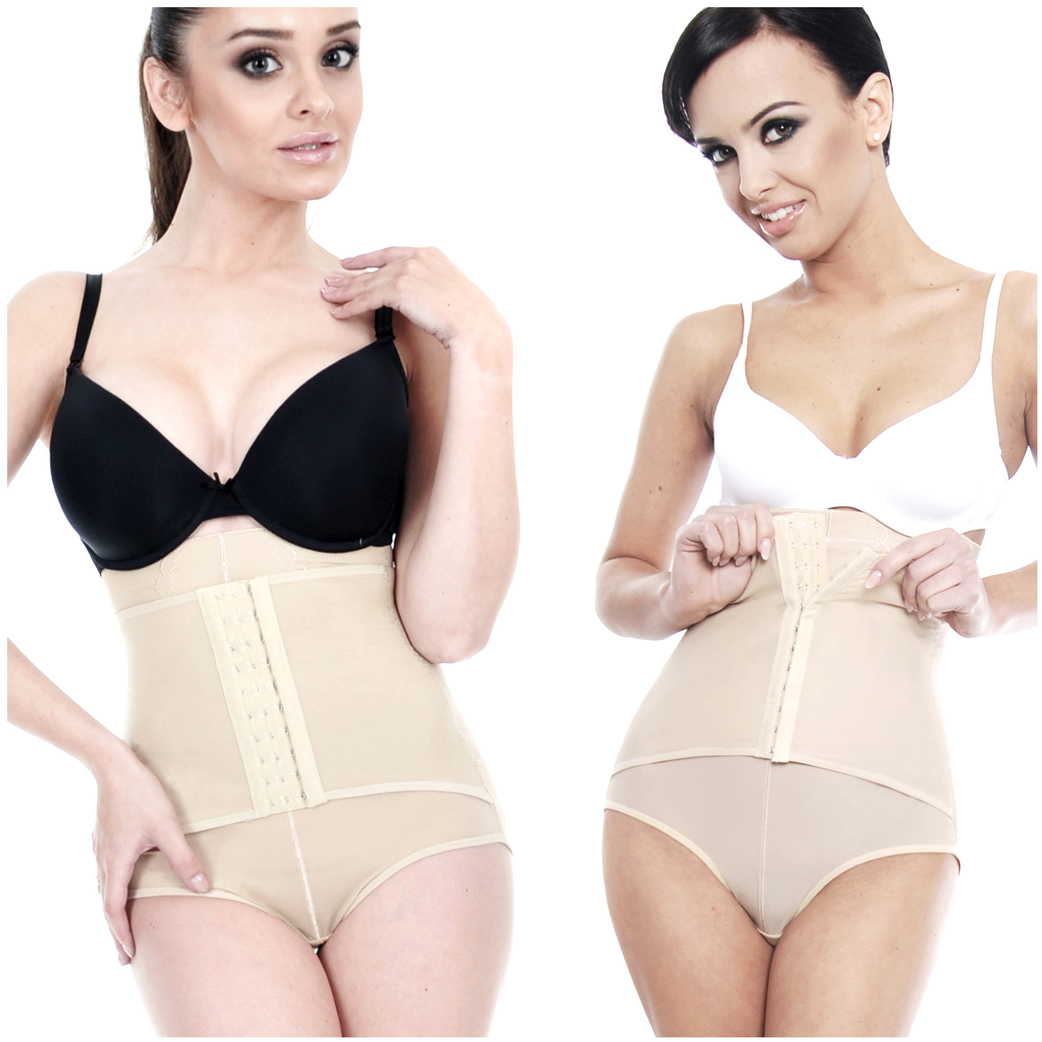 Orirose ® Majtki o wysokim stanie z TRZYSTOPNIOWĄ regulacją ucisku, wygładzające biodra, kształtujące pośladki, niezastąpione po porodzie, modelujące talię, wyszczuplające dolne i górne partie brzucha Push-up HIGH control - obrazek 70
