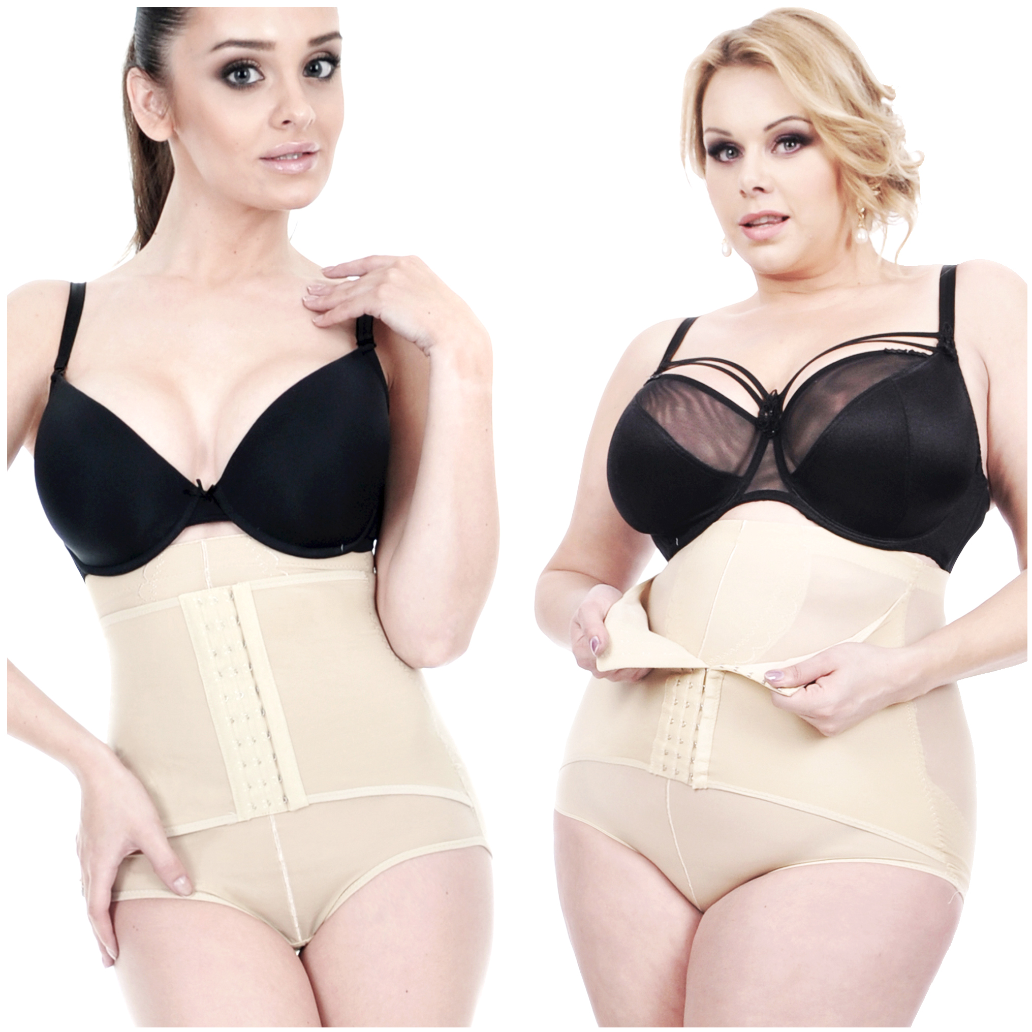Orirose ® Majtki o wysokim stanie z TRZYSTOPNIOWĄ regulacją ucisku, wygładzające biodra, kształtujące pośladki, niezastąpione po porodzie, modelujące talię, wyszczuplające dolne i górne partie brzucha Push-up HIGH control - obrazek 71