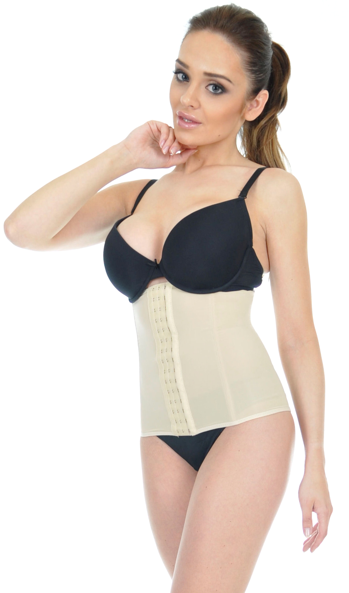 Orirose ®, Wysoki pas mocno wyszczuplający i modelujący talię oraz dolne i górne partie brzucha z regulacją ucisku TUMMY SLEEK - obrazek 48