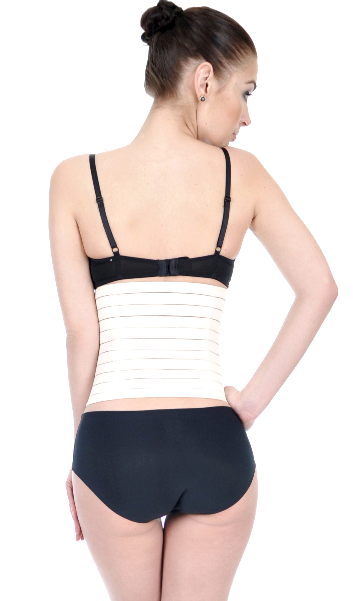 Orirose, pas mocno wyszczuplający brzuch, modelujący talię, z fiszbinami i trzystopniową regulacją ucisku TUMMY shape - obrazek 27
