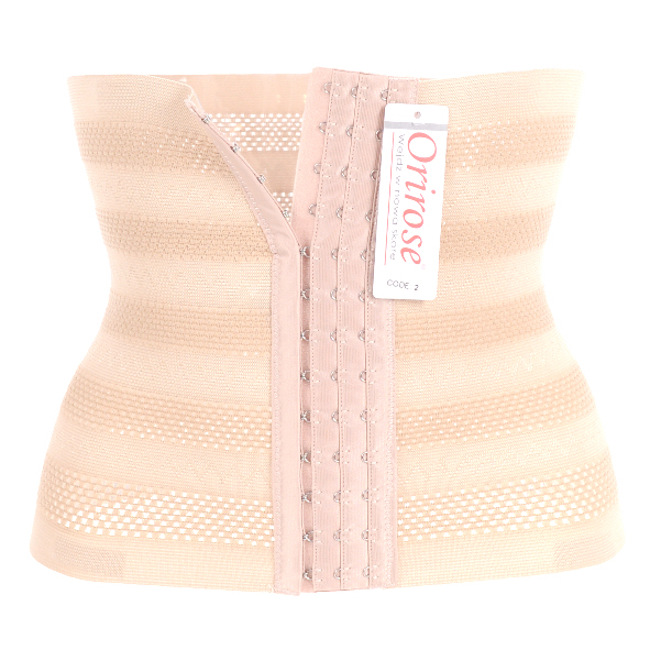 Orirose ®, mocno wyszczuplający brzuch, modelujący talię, nie zastąpiony po porodzie i na diecie, sprężysty pas wyszczuplający z trzystopniowa regulacja ucisku Tummy SLIM - obrazek 5