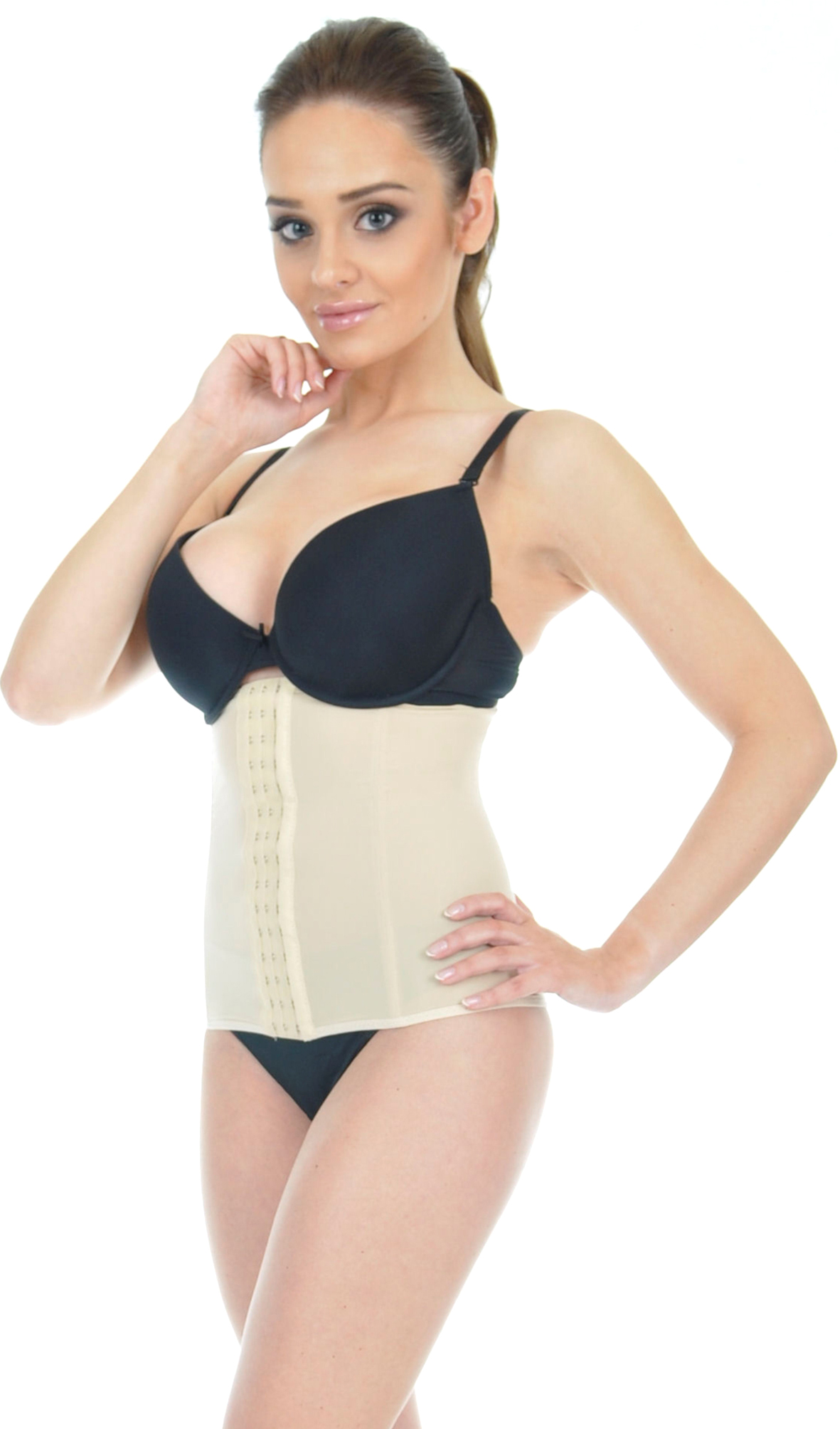 Orirose ®, Wysoki pas mocno wyszczuplający i modelujący talię oraz dolne i górne partie brzucha z regulacją ucisku TUMMY SLEEK - obrazek 49
