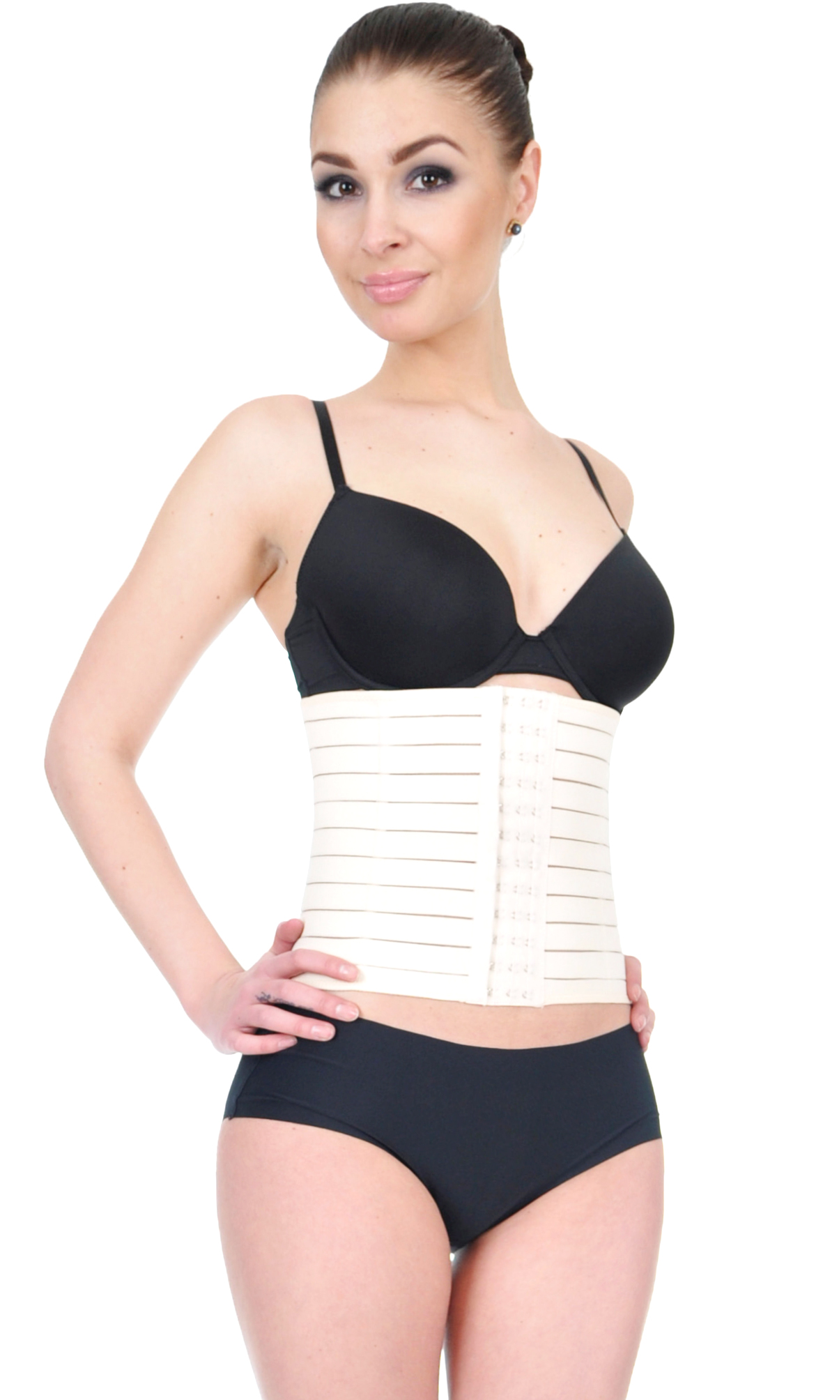 Orirose, pas mocno wyszczuplający brzuch, modelujący talię, z fiszbinami i trzystopniową regulacją ucisku TUMMY shape - obrazek 28