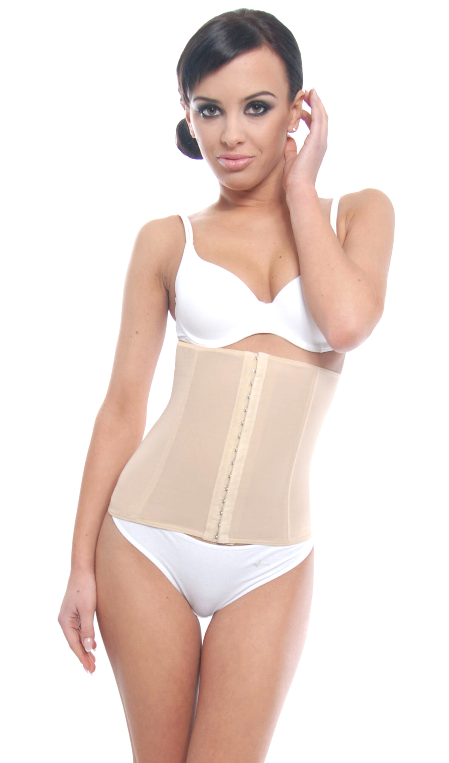 Orirose ®, Wysoki pas mocno wyszczuplający i modelujący talię oraz dolne i górne partie brzucha z regulacją ucisku TUMMY SLEEK - obrazek 32