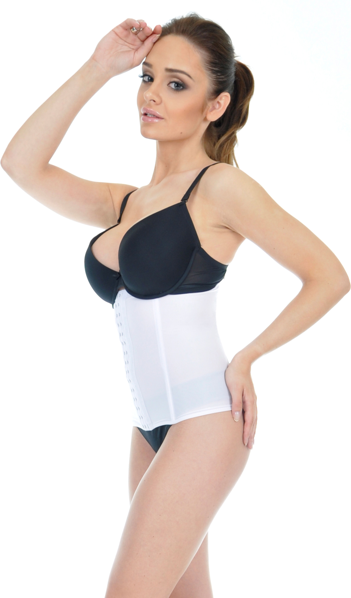 Orirose ®, Wysoki pas mocno wyszczuplający i modelujący talię oraz dolne i górne partie brzucha z regulacją ucisku TUMMY SLEEK - obrazek 39