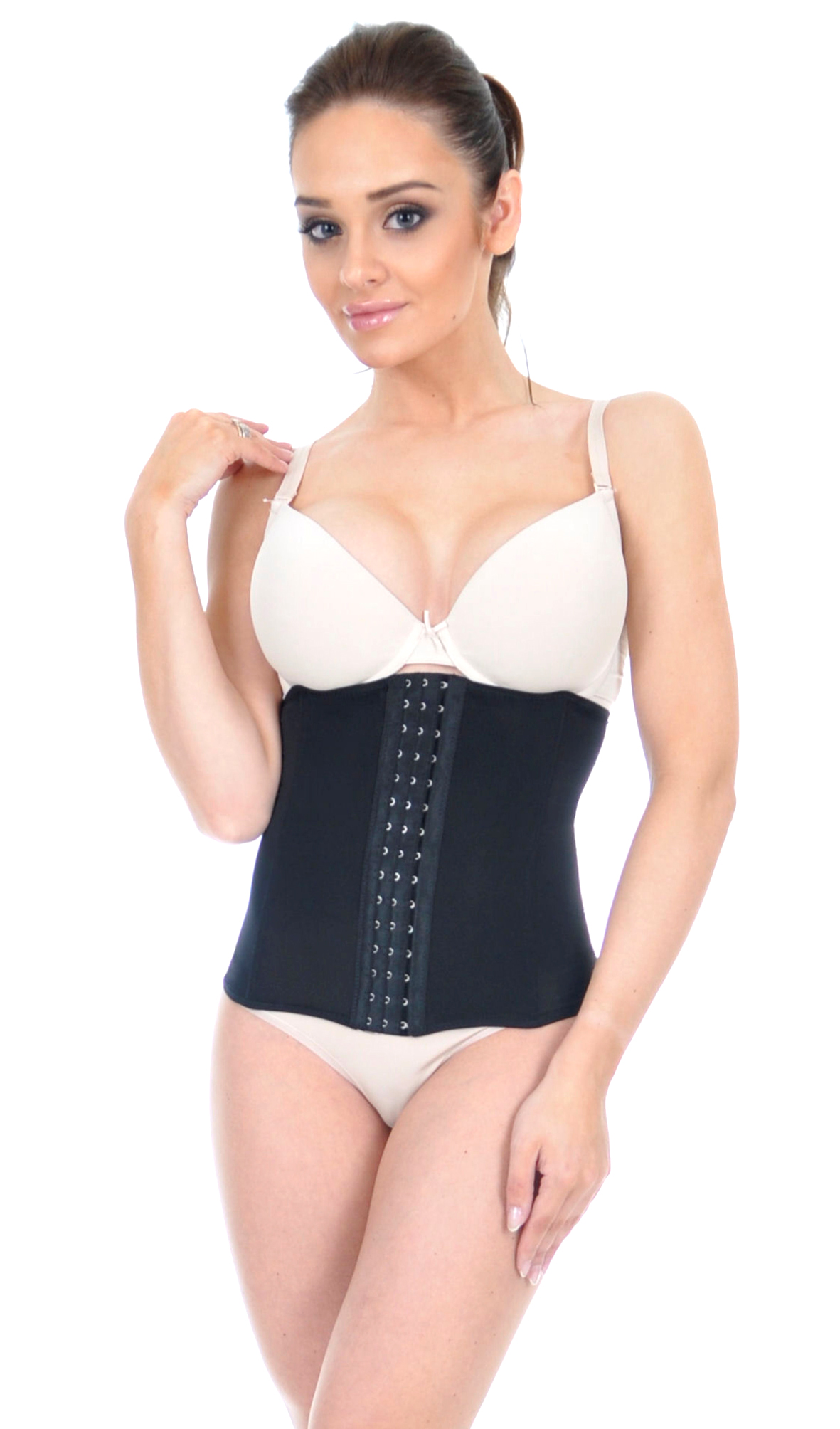 Orirose ®, Wysoki pas mocno wyszczuplający i modelujący talię oraz dolne i górne partie brzucha z regulacją ucisku TUMMY SLEEK - obrazek 42