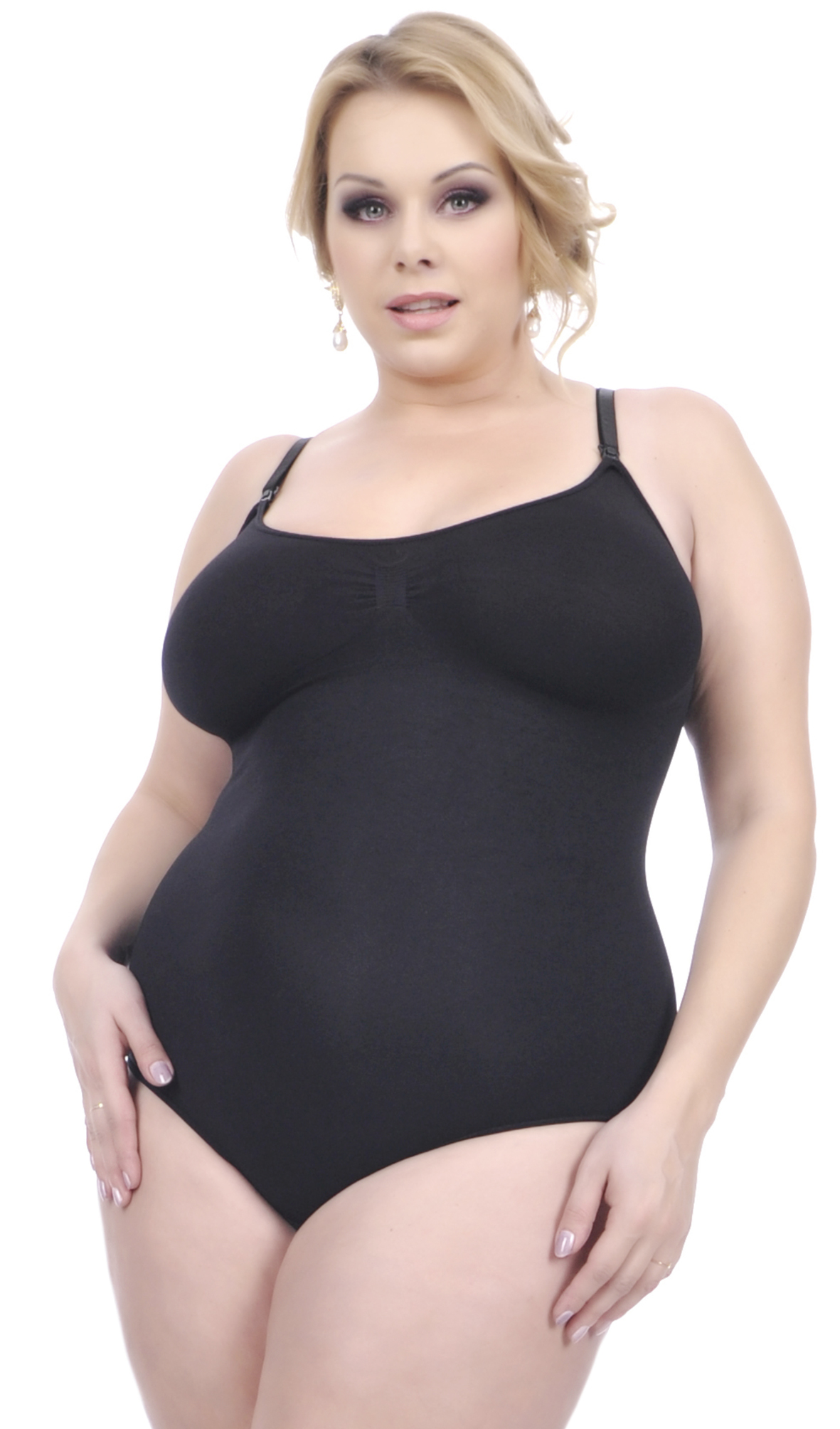 Orirose ® Bezszwowe, dopasowujące się do typu kobiecej figury, modelujące biust, wyszczuplające górne i dolne partie brzucha, wygładzające talię, kształtujące linię bioder i pośladków Body SLIM figure - obrazek 13