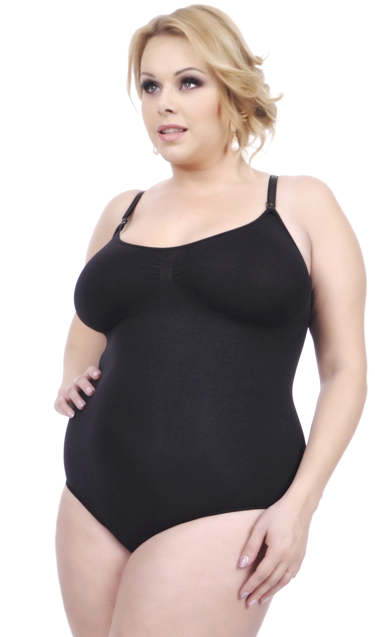 Orirose ® Bezszwowe, dopasowujące się do typu kobiecej figury, modelujące biust, wyszczuplające górne i dolne partie brzucha, wygładzające talię, kształtujące linię bioder i pośladków Body SLIM figure - obrazek 14