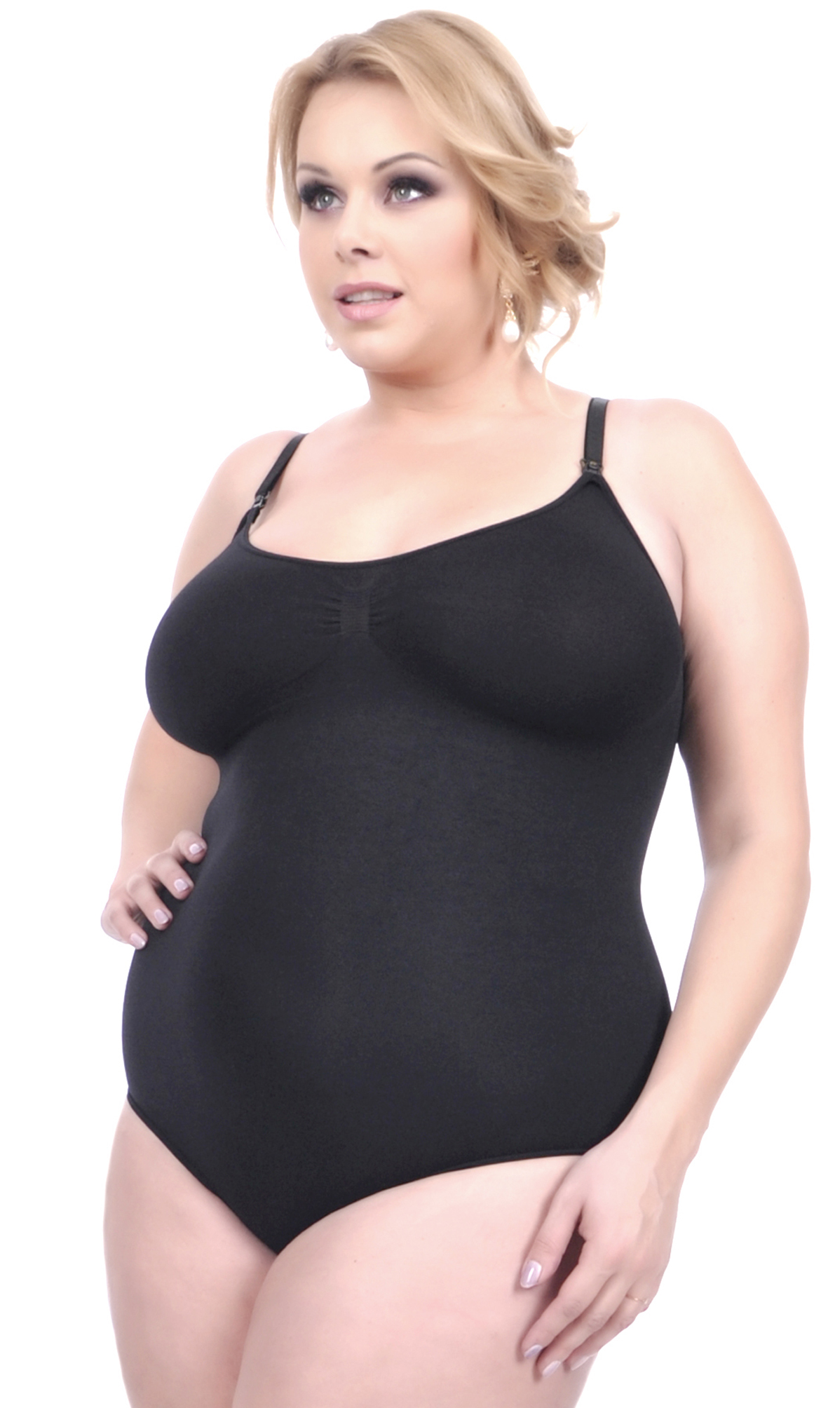 Orirose ® Bezszwowe, dopasowujące się do typu kobiecej figury, modelujące biust, wyszczuplające górne i dolne partie brzucha, wygładzające talię, kształtujące linię bioder i pośladków Body SLIM figure - obrazek 32