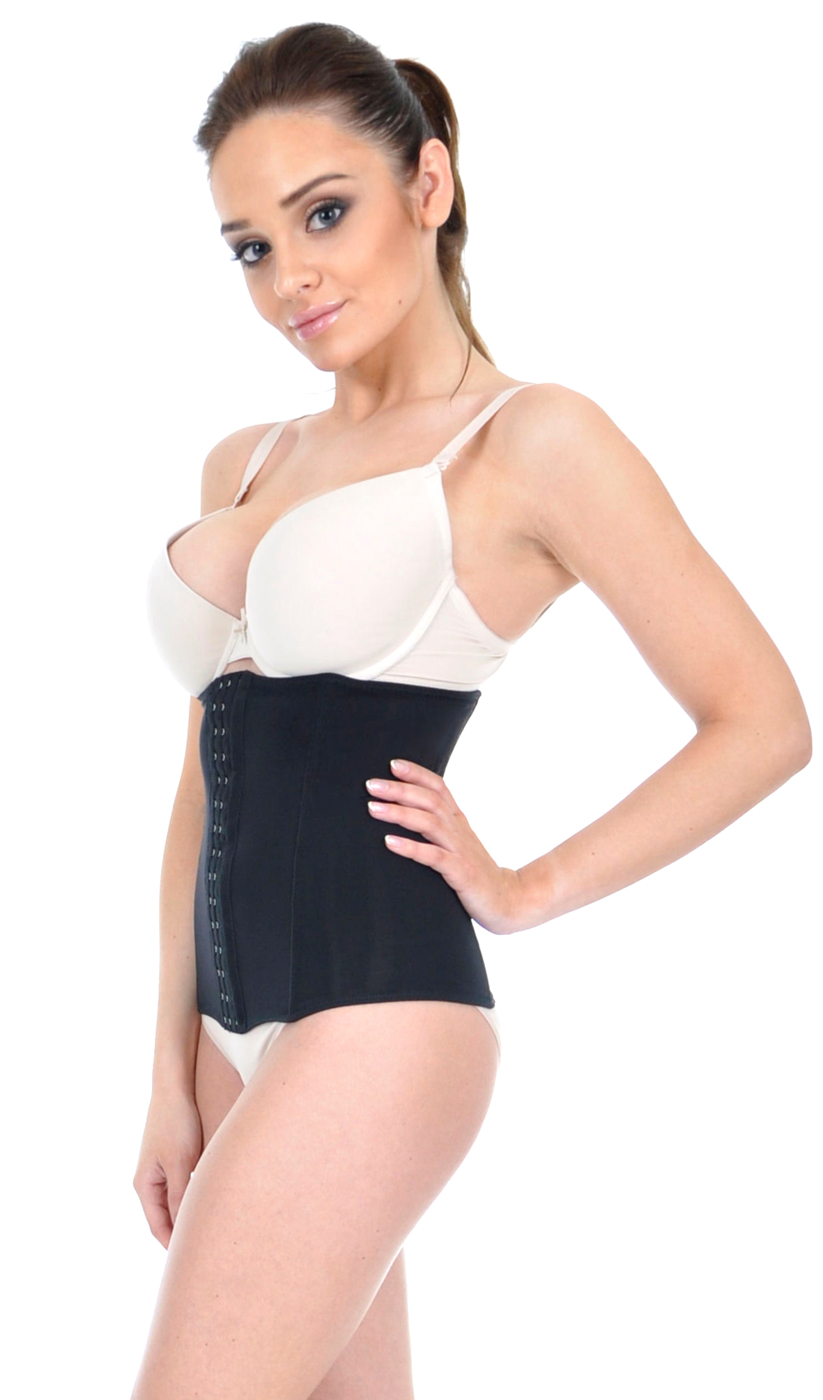 Orirose ®, Wysoki pas mocno wyszczuplający i modelujący talię oraz dolne i górne partie brzucha z regulacją ucisku TUMMY SLEEK - obrazek 43