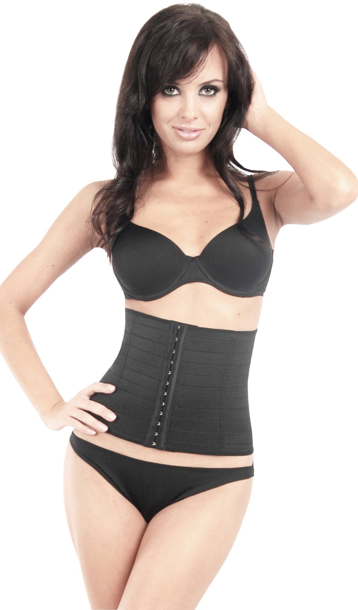 Orirose, pas mocno wyszczuplający brzuch, modelujący talię, z fiszbinami i trzystopniową regulacją ucisku TUMMY shape - obrazek 36