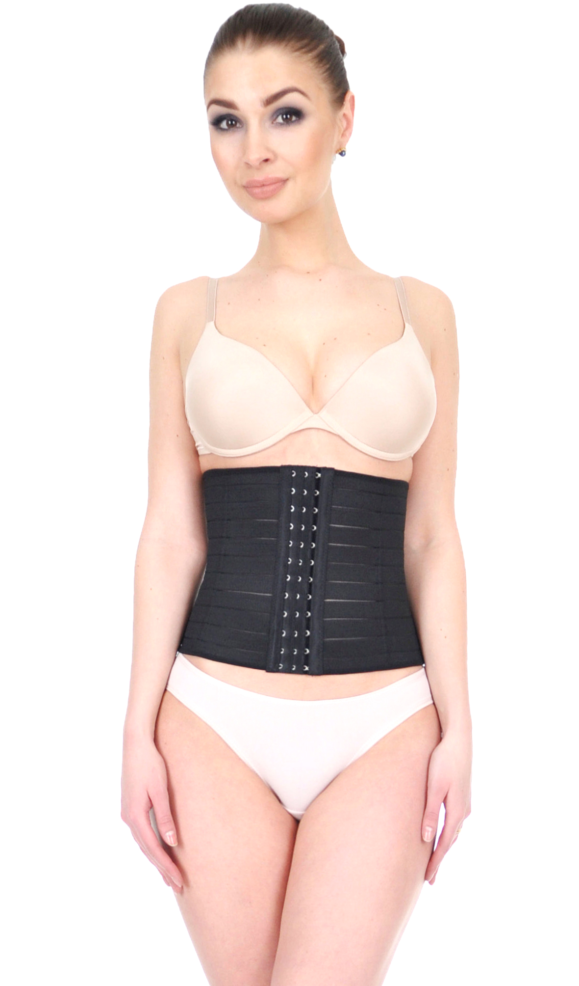 Orirose, pas mocno wyszczuplający brzuch, modelujący talię, z fiszbinami i trzystopniową regulacją ucisku TUMMY shape - obrazek 31