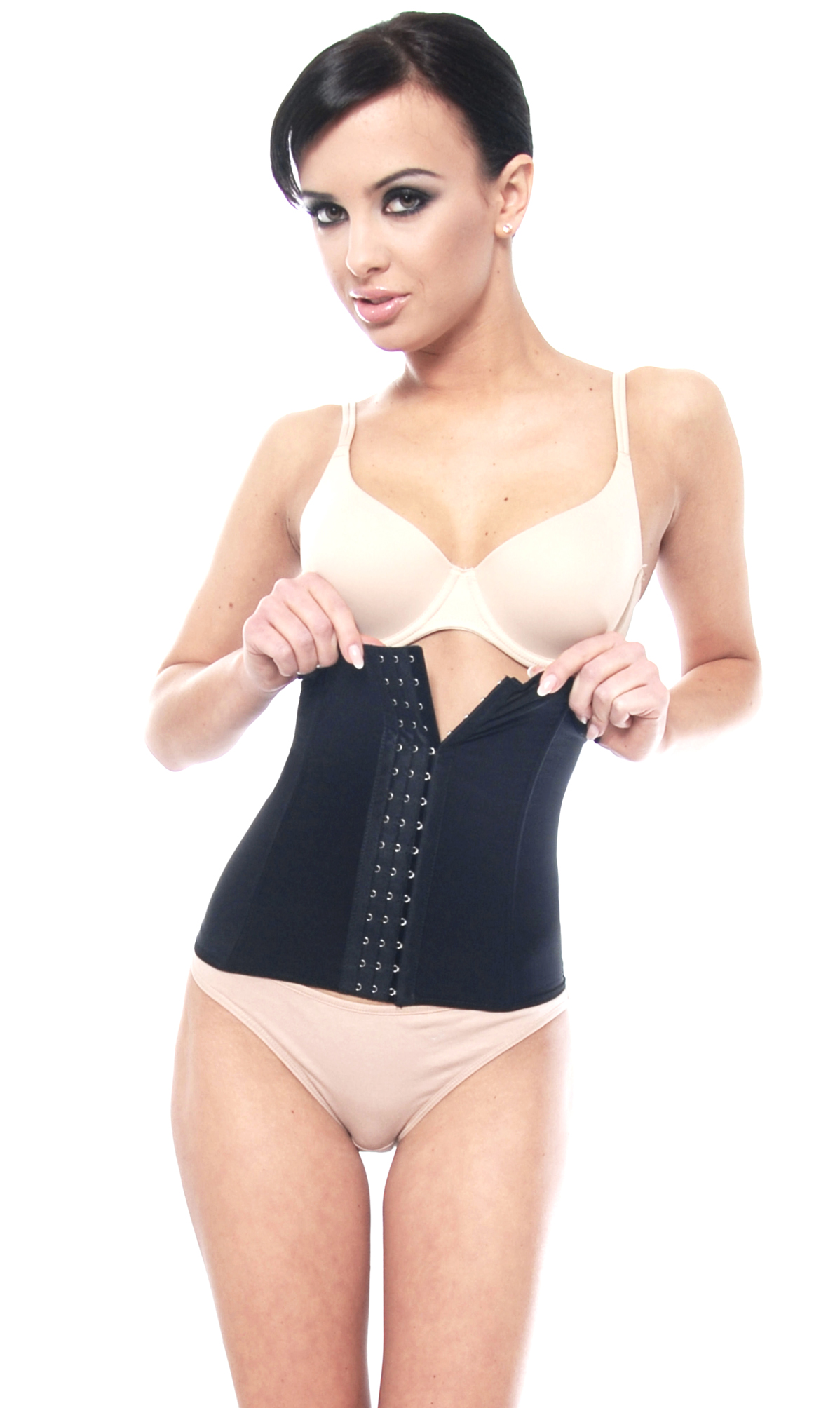 Orirose ®, Wysoki pas mocno wyszczuplający i modelujący talię oraz dolne i górne partie brzucha z regulacją ucisku TUMMY SLEEK - obrazek 34