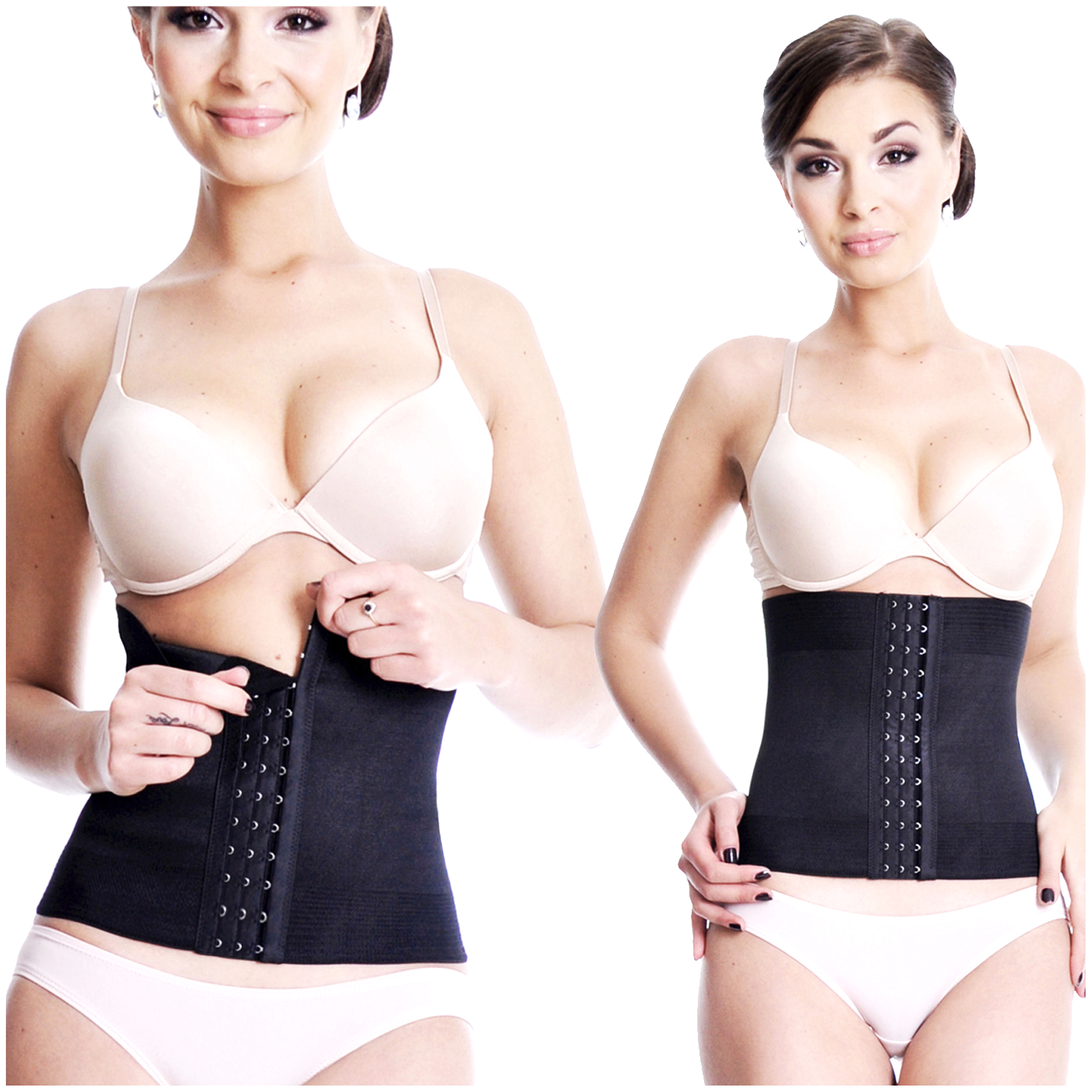 Orirose ®, mocno wyszczuplający brzuch, modelujący talię, nie zastąpiony po porodzie pas wyszczuplający z trzystopniowa regulacja ucisku BELLY slim control - obrazek 13