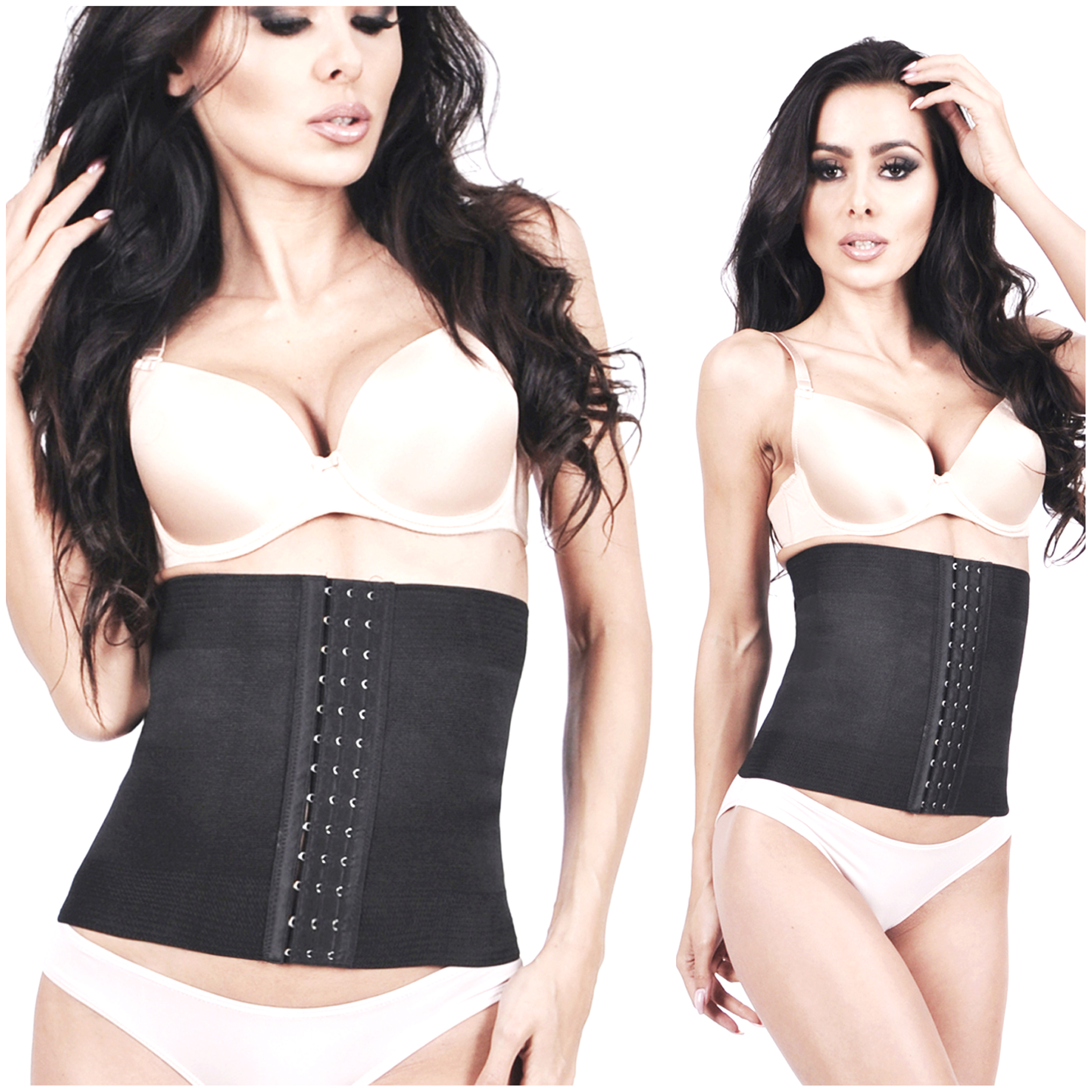 Orirose ®, mocno wyszczuplający brzuch, modelujący talię, nie zastąpiony po porodzie pas wyszczuplający z trzystopniowa regulacja ucisku BELLY slim control - obrazek 14