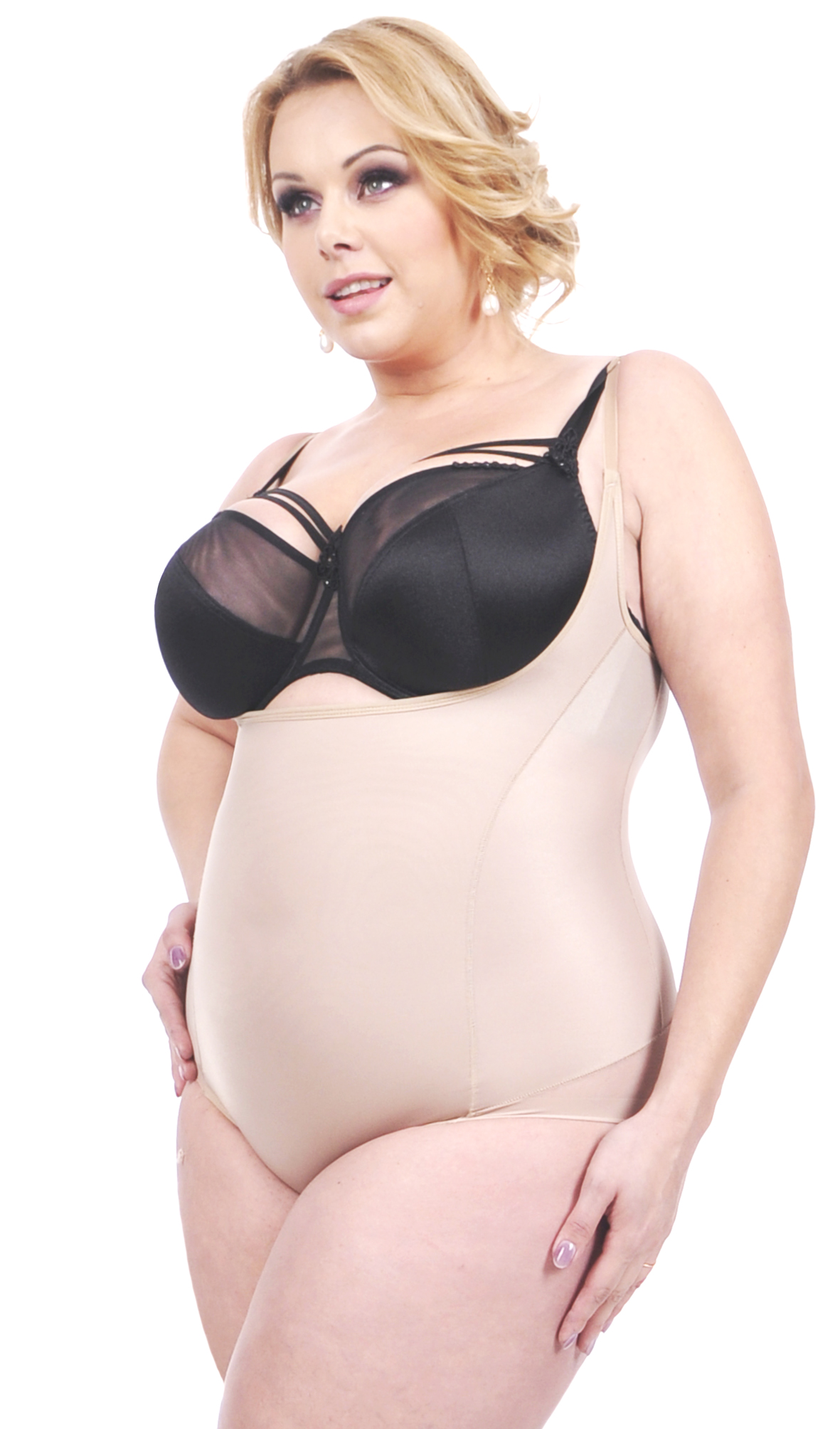 Orirose ® ultracienkie, wyszczuplające dolne i górne partie brzucha, modelujące talię, wygładzające linię bioder oraz kształtujące pośladki Body Optimal Reduction SIZE PLUS - obrazek 17