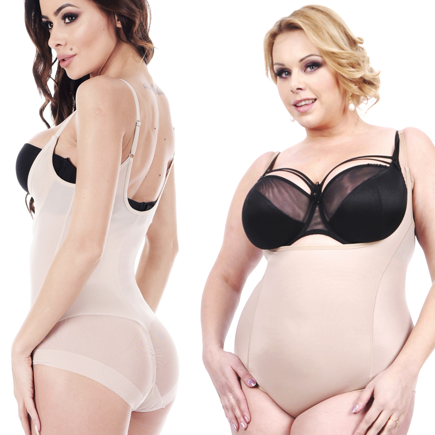 Orirose ® ultracienkie, wyszczuplające dolne i górne partie brzucha, modelujące talię, wygładzające linię bioder oraz kształtujące pośladki Body Optimal Reduction SIZE PLUS - obrazek 53
