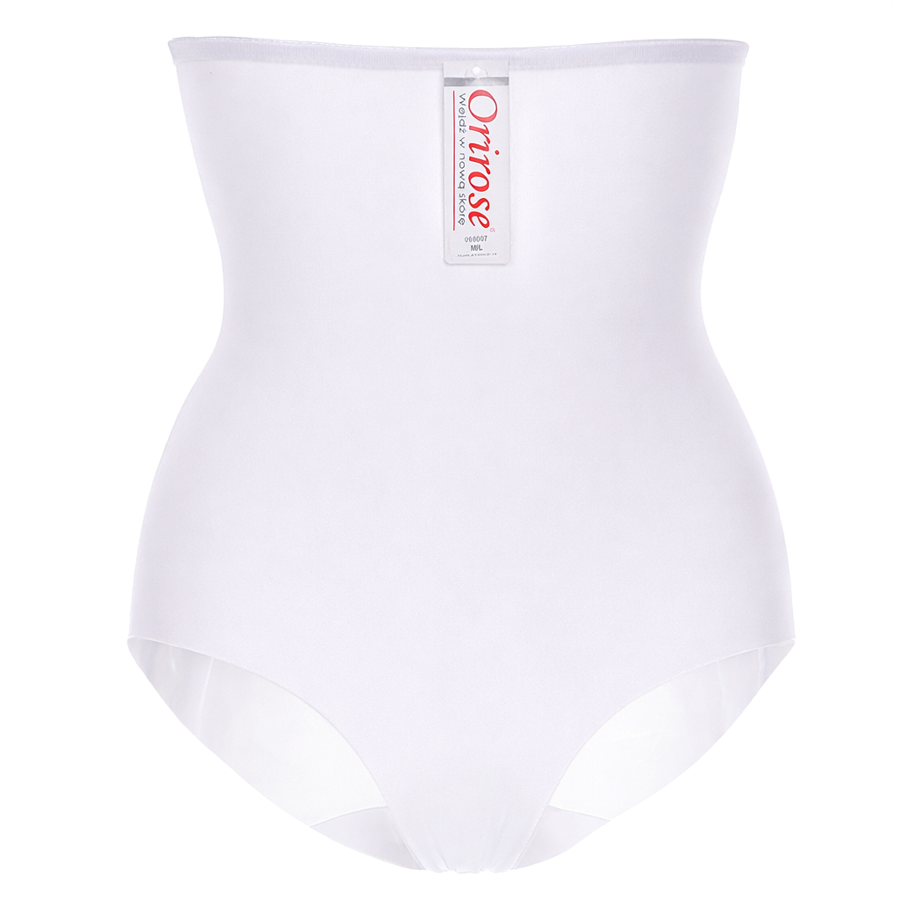 Orirose ® Wysokie, wykończone laserowo, z silikonem antyrolującym, wyszczuplające górne i dolne partie brzucha, wygładzające linię talii i bioder, ujędrniające pośladki Figi SATIN high - obrazek 10