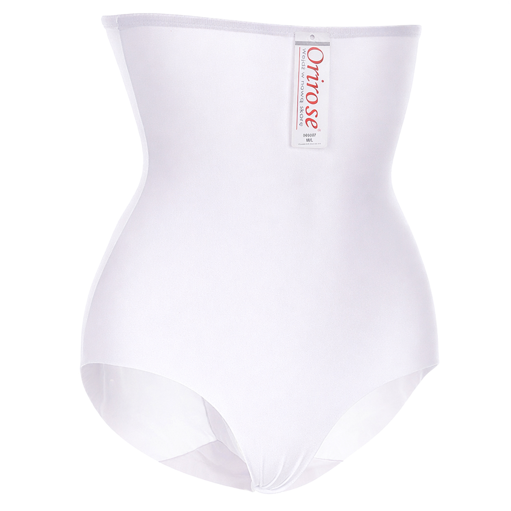 Orirose ® Wysokie, wykończone laserowo, z silikonem antyrolującym, wyszczuplające górne i dolne partie brzucha, wygładzające linię talii i bioder, ujędrniające pośladki Figi SATIN high - obrazek 11