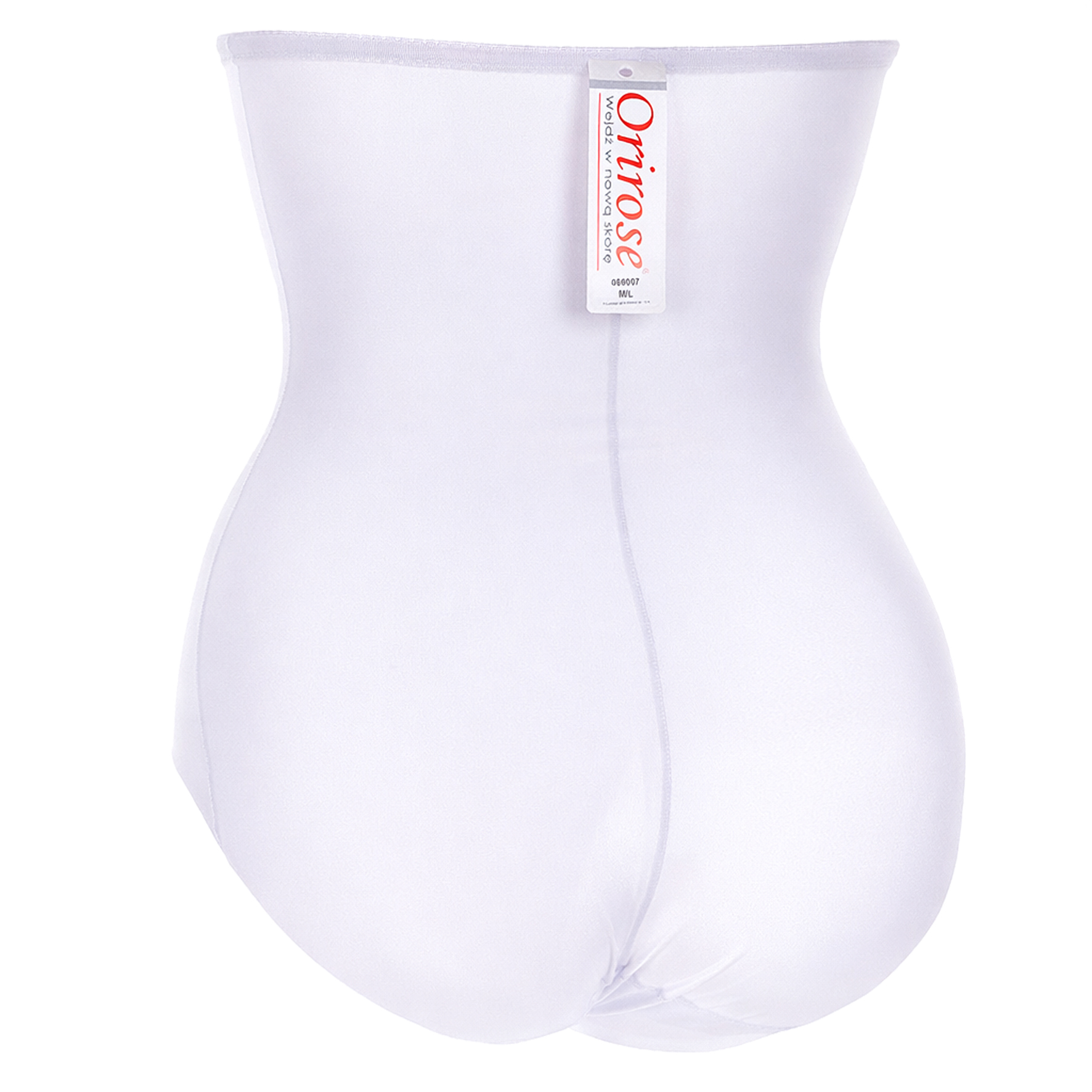 Orirose ® Wysokie, wykończone laserowo, z silikonem antyrolującym, wyszczuplające górne i dolne partie brzucha, wygładzające linię talii i bioder, ujędrniające pośladki Figi SATIN high - obrazek 12