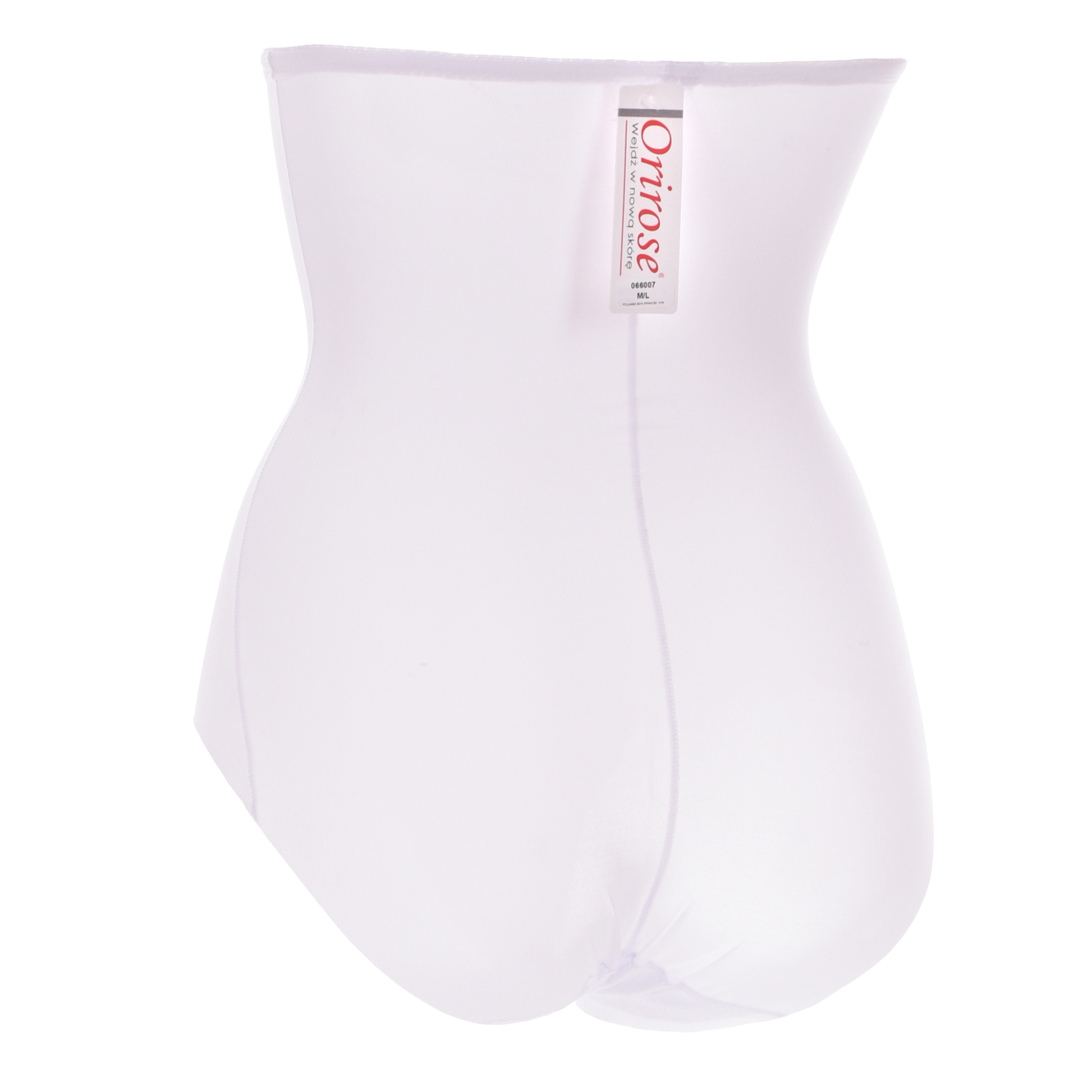 Orirose ® Wysokie, wykończone laserowo, z silikonem antyrolującym, wyszczuplające górne i dolne partie brzucha, wygładzające linię talii i bioder, ujędrniające pośladki Figi SATIN high - obrazek 18